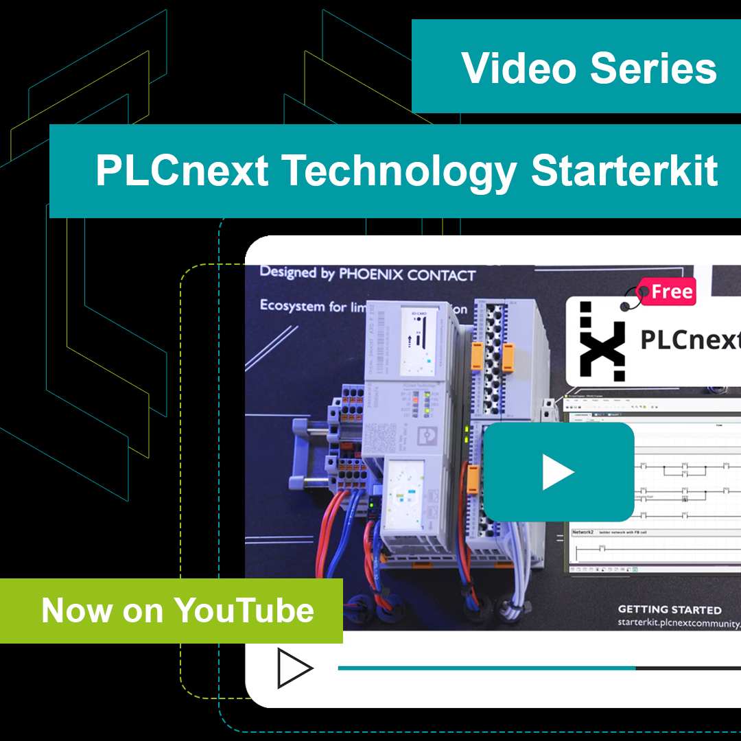 PLCnext Technology Starterkit video series with RealPars