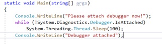 WaitDebugger