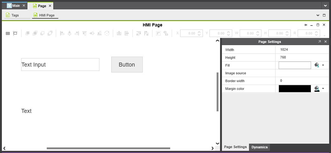 HMI_page_with_objects