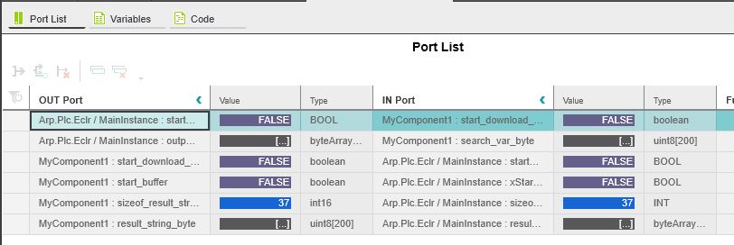 debugging_port_list