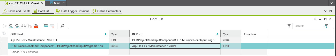 post connect var