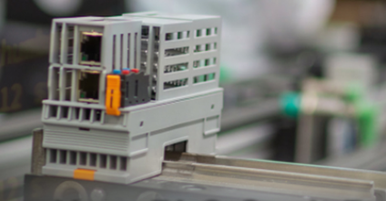 PLC on Din rail