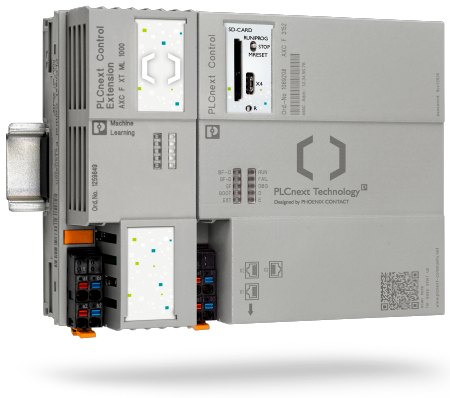 AXC F XT ML 1000 left-aligned at AXC F 3152