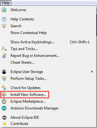 Eclipse Install new software