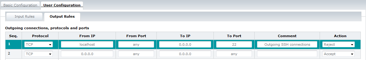 Output Rules - Creating user-specific firewall rules new output rule